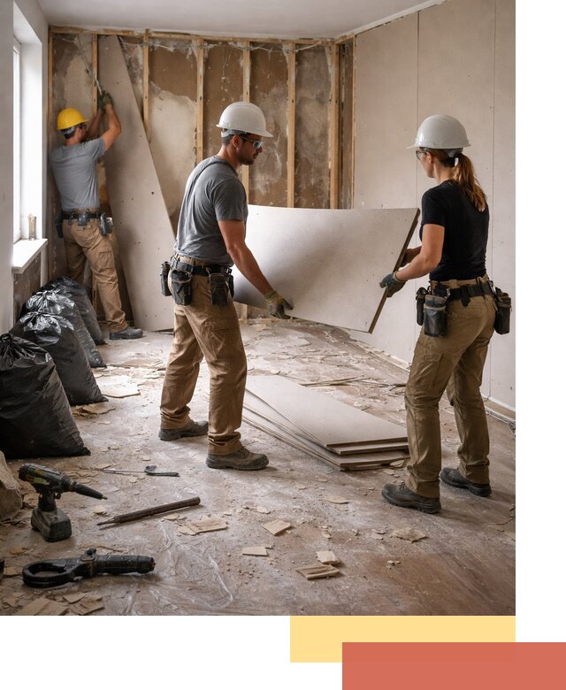 Демонтаж стеновых панелей в чернушке быстро и аккуратно