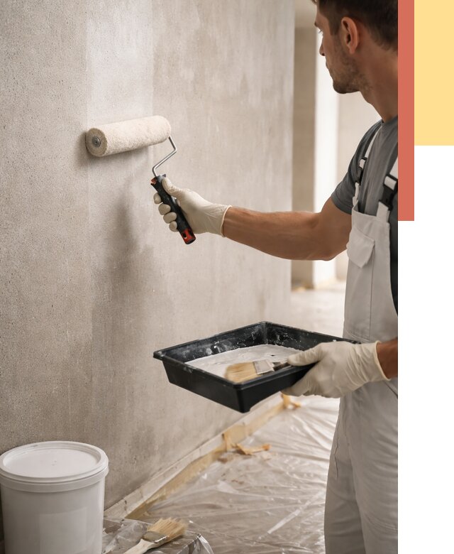 Грунтовка стен в чернушке от 2234 руб. м2 — быстро, недорого, с материалом | ОТДЕЛОЧНИК-Чрш