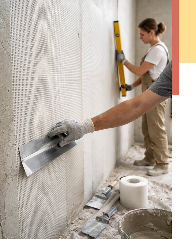 Армирование стен стеклосеткой в чернушке от 3250 руб. под ключ | ОТДЕЛОЧНИК-Чрш