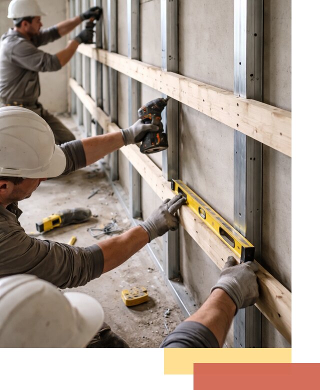 Устройство обрешетки под панели в чернушке