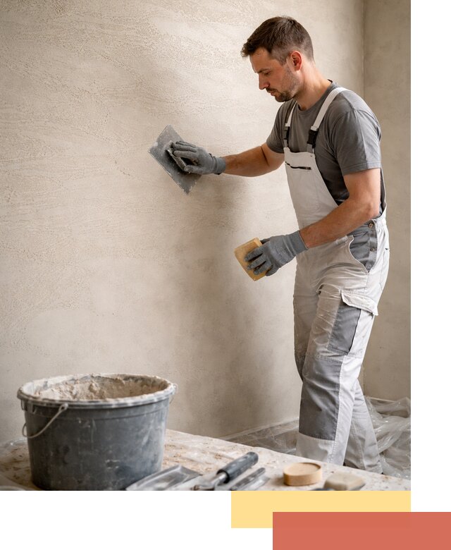 Декоративная штукатурка травертин в чернушке для стен и потолков