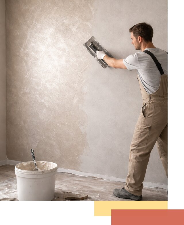 Декоративная штукатурка «Мокрый шелк» под ключ в чернушке