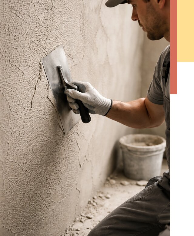 Структурная штукатурка стен в чернушке от 4570 руб. под ключ | ОТДЕЛОЧНИК-Чрш