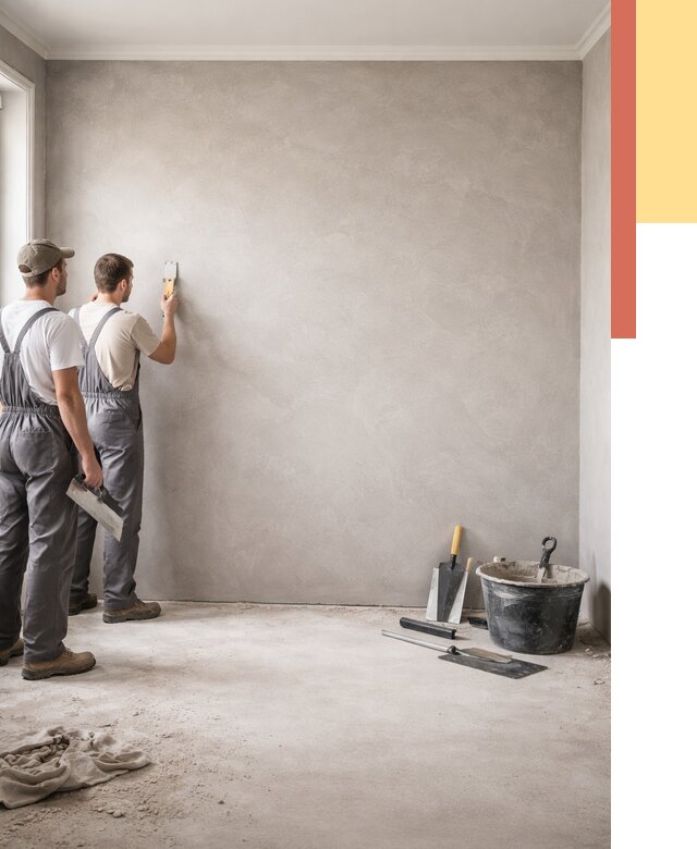 Микробетон на стены в чернушке от 1270 руб. — нанесение и отделка | ОТДЕЛОЧНИК-Чрш