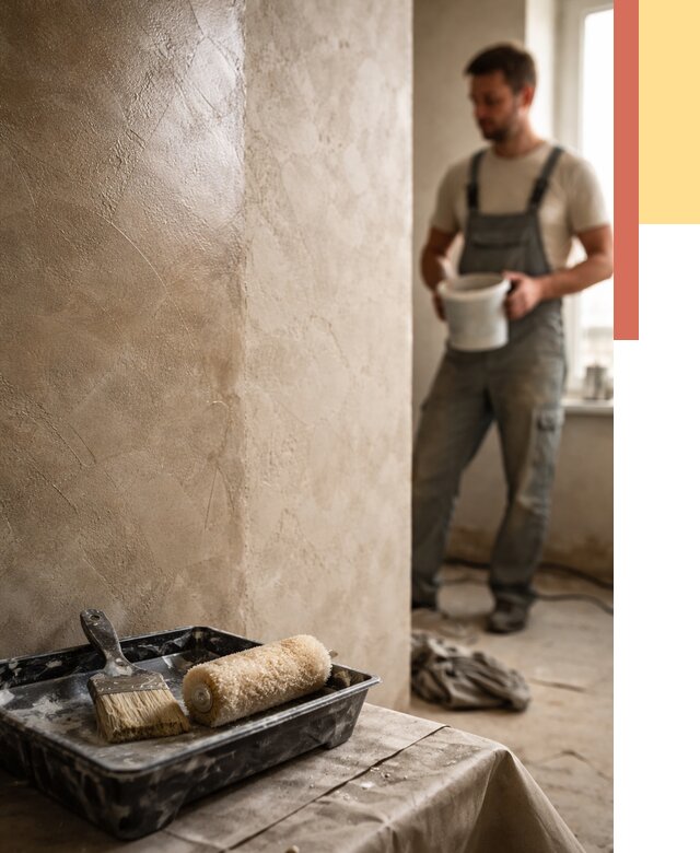 Нанесение воска на штукатурку в чернушке от 3555 руб. | Услуги ОТДЕЛОЧНИК-Чрш