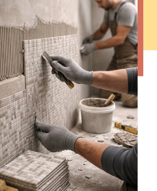 Облицовка стен мозаикой в чернушке от 3250 руб/м2 — укладка мозаики на стены | ОТДЕЛОЧНИК-Чрш