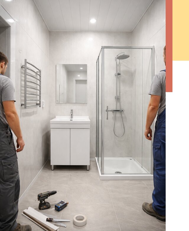 Отделка ванной комнаты панелями ПВХ в чернушке от 4570 руб. за м2 | ОТДЕЛОЧНИК-Чрш