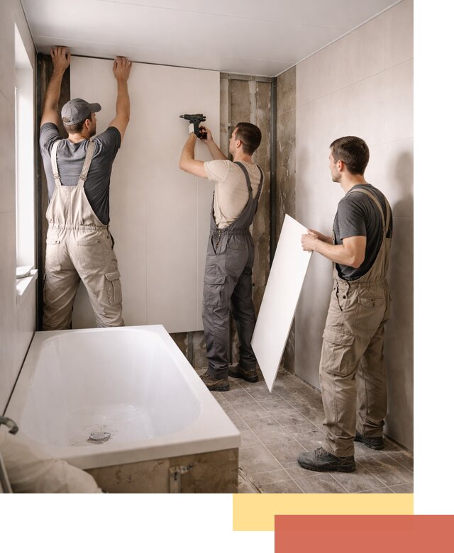 Отделка ванной панели ПВХ профессионально в чернушке