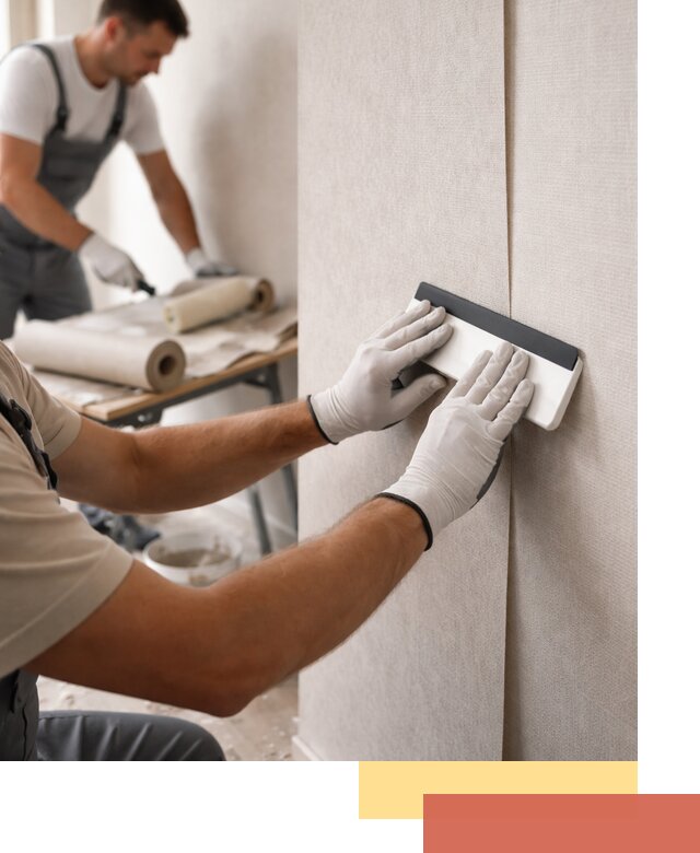 Поклейка обоев под покраску в чернушке профессионально и быстро