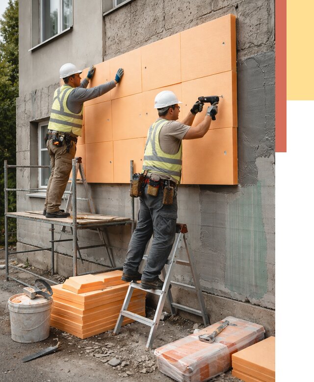Утепление стен пеноплексом в чернушке от 1879 руб./м2 — быстро и недорого | ОТДЕЛОЧНИК-Чрш