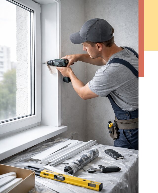 Установка пластиковых откосов в чернушке от 2285 руб. | ОТДЕЛОЧНИК-Чрш монтаж, быстро и недорого