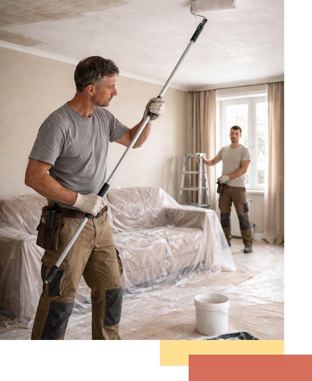 Грунтовка потолка в чернушке — подготовка под покраску и отделку