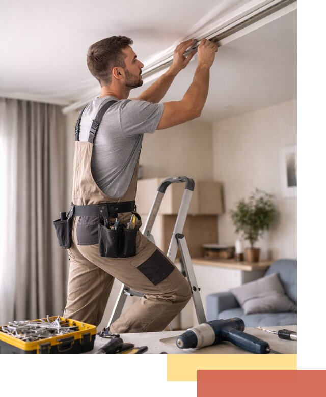 Ремонт натяжных потолков в чернушке — качественно и оперативно