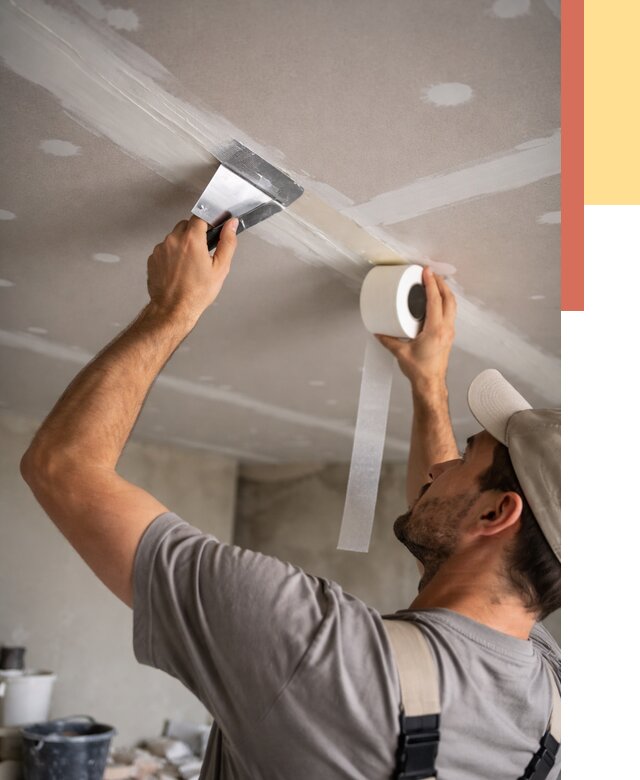 Обработка швов потолка ГКЛ в чернушке от 7617 руб. под ключ | ОТДЕЛОЧНИК-Чрш