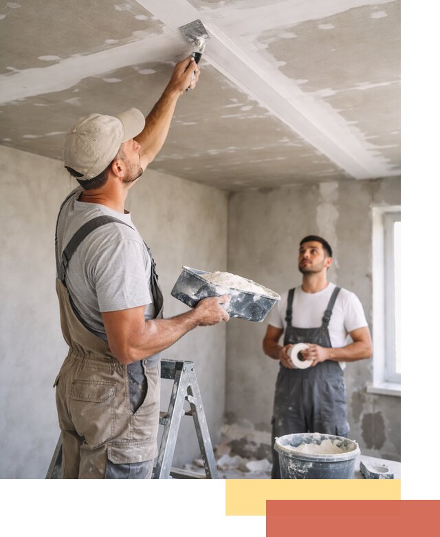 Обработка швов потолка ГКЛ в чернушке: качественная заделка и шпатлевка