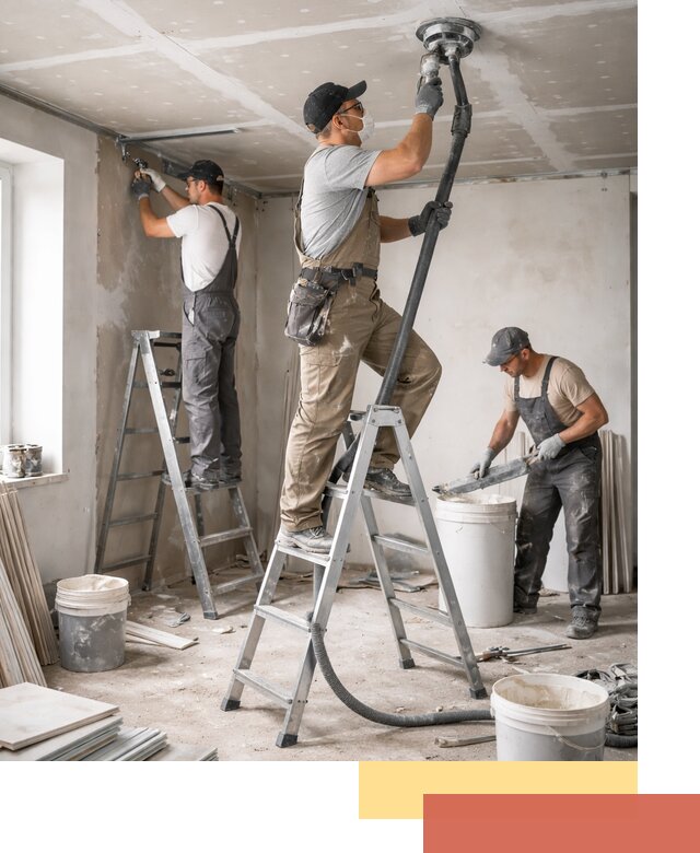 Ремонт потолка из гипсокартона в чернушке: быстрый и качественный монтаж