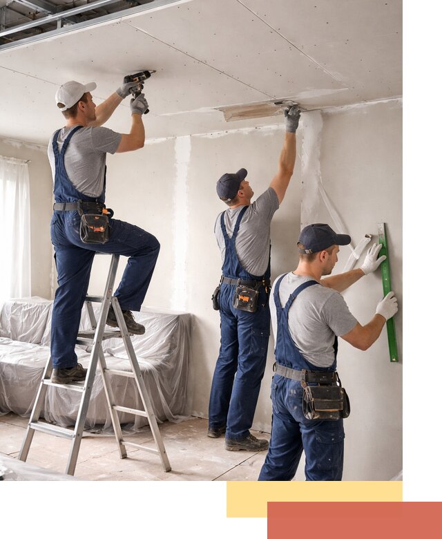 Профессиональная отделка потолка в чернушке быстро и качественно