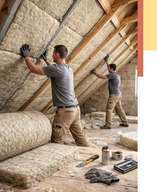 Утепление потолка минватой в чернушке от 1473 руб. — быстро и недорого | ОТДЕЛОЧНИК-Чрш