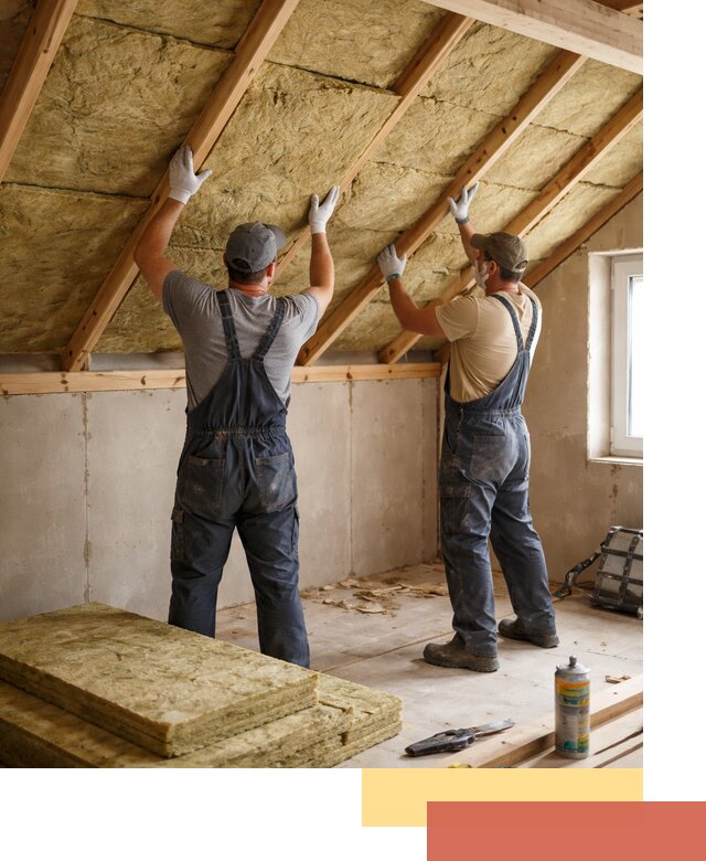 Утепление потолка минеральной ватой в чернушке