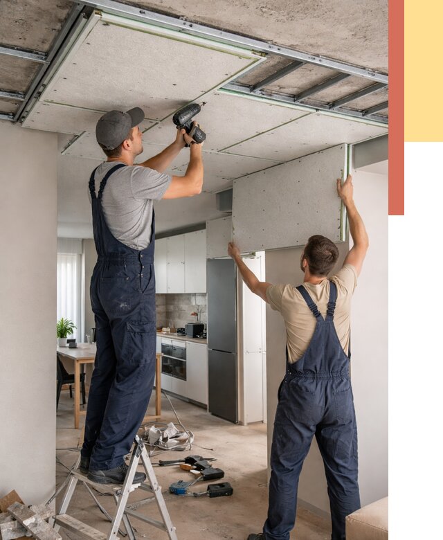 Шумоизоляция потолка панелями зипс в чернушке от 1879 руб. под ключ | ОТДЕЛОЧНИК-Чрш